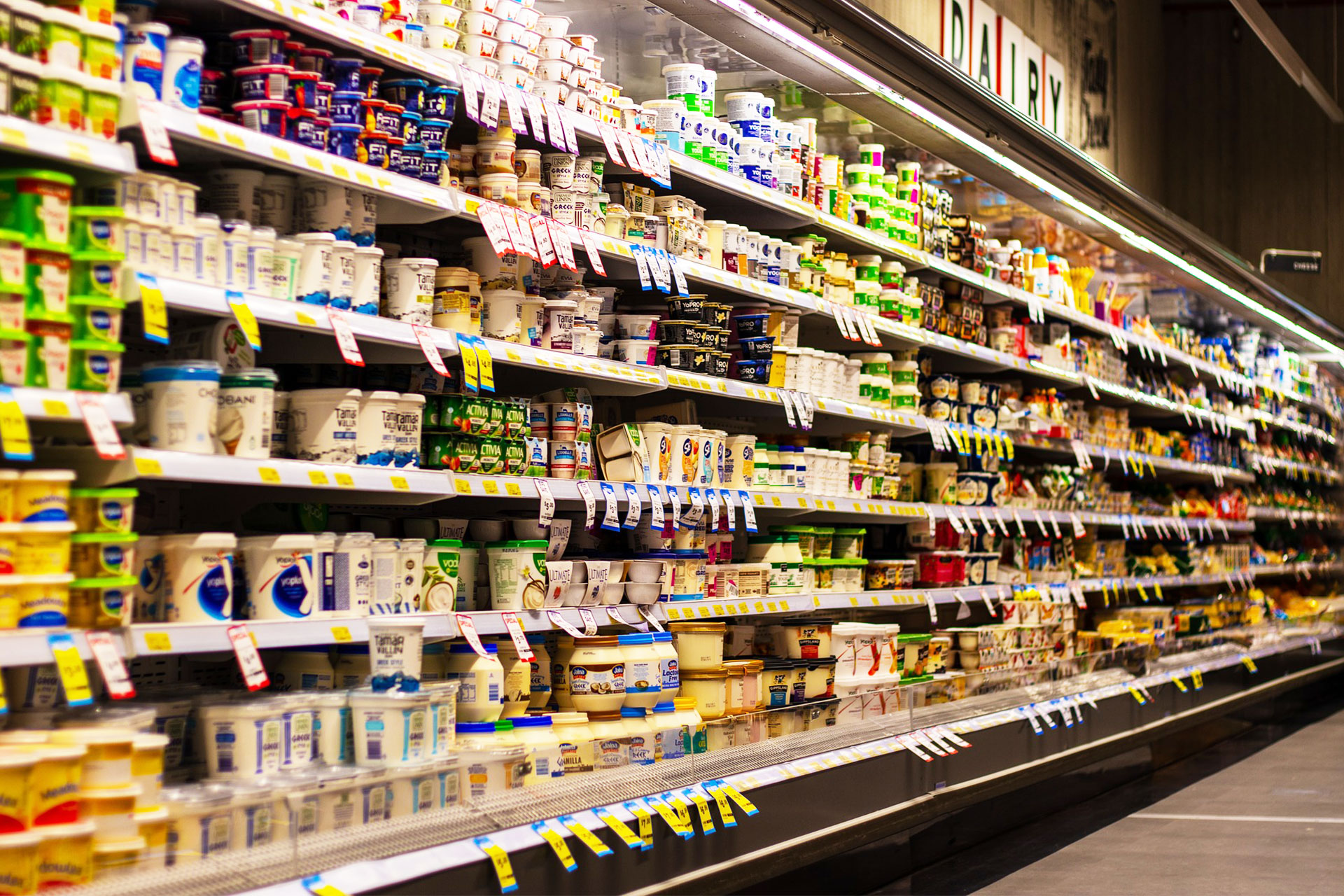 Supermarket Shelves
